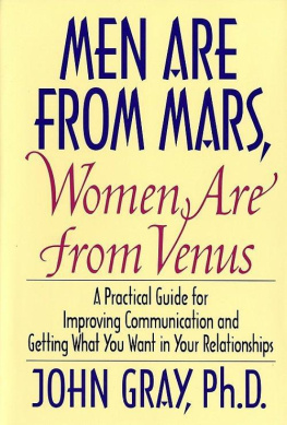 John Gray - Men are from Mars, Women are from Venus