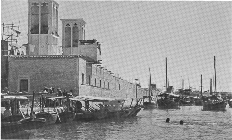 5 Wind-towers on a house beside the creek at Dibai 6 A Woman of the - photo 5