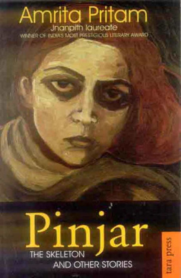 Amrita Pritam - Pinjar: The skeleton and Other stories