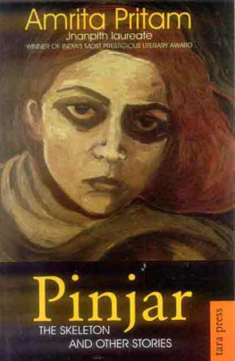 Amrita Pritam Pinjar: The skeleton and Other stories