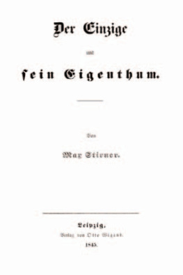 Johann Kaspar Schmidt The Ego and Its Own