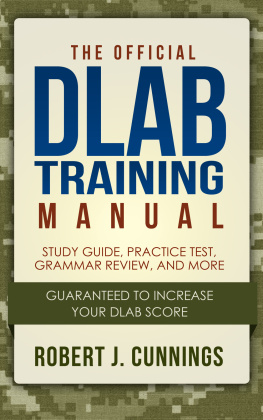 Robert J. Cunnings - The Official DLAB Training Manual