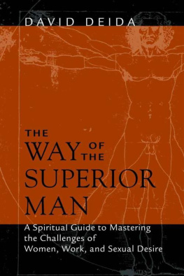 David Deida - The Way of the Superior Man