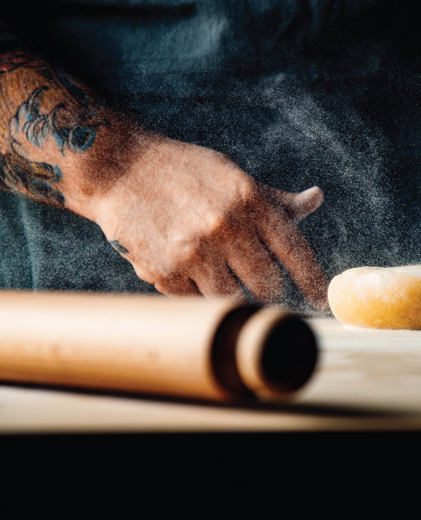 SFOGLIA sfol-EE-a A sheet of hand-rolled fresh pasta dough SFOGLINO or - photo 8