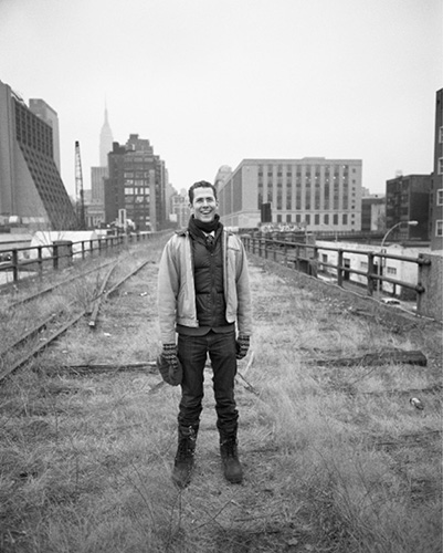 Robert Hammond on the High Line in 2007 Photo Barry Munger courtesy of the - photo 8
