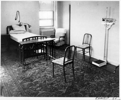 Forrestals vacated hospital room sometime May 22 1949 Forrestals hospital - photo 6