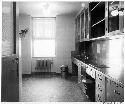 Kitchen with open window from which Forrestal fell sometime May 22 1949 - photo 8