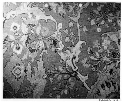 Carpet in Forrestals room showing broken glass Actual Forrestal handwriting - photo 10
