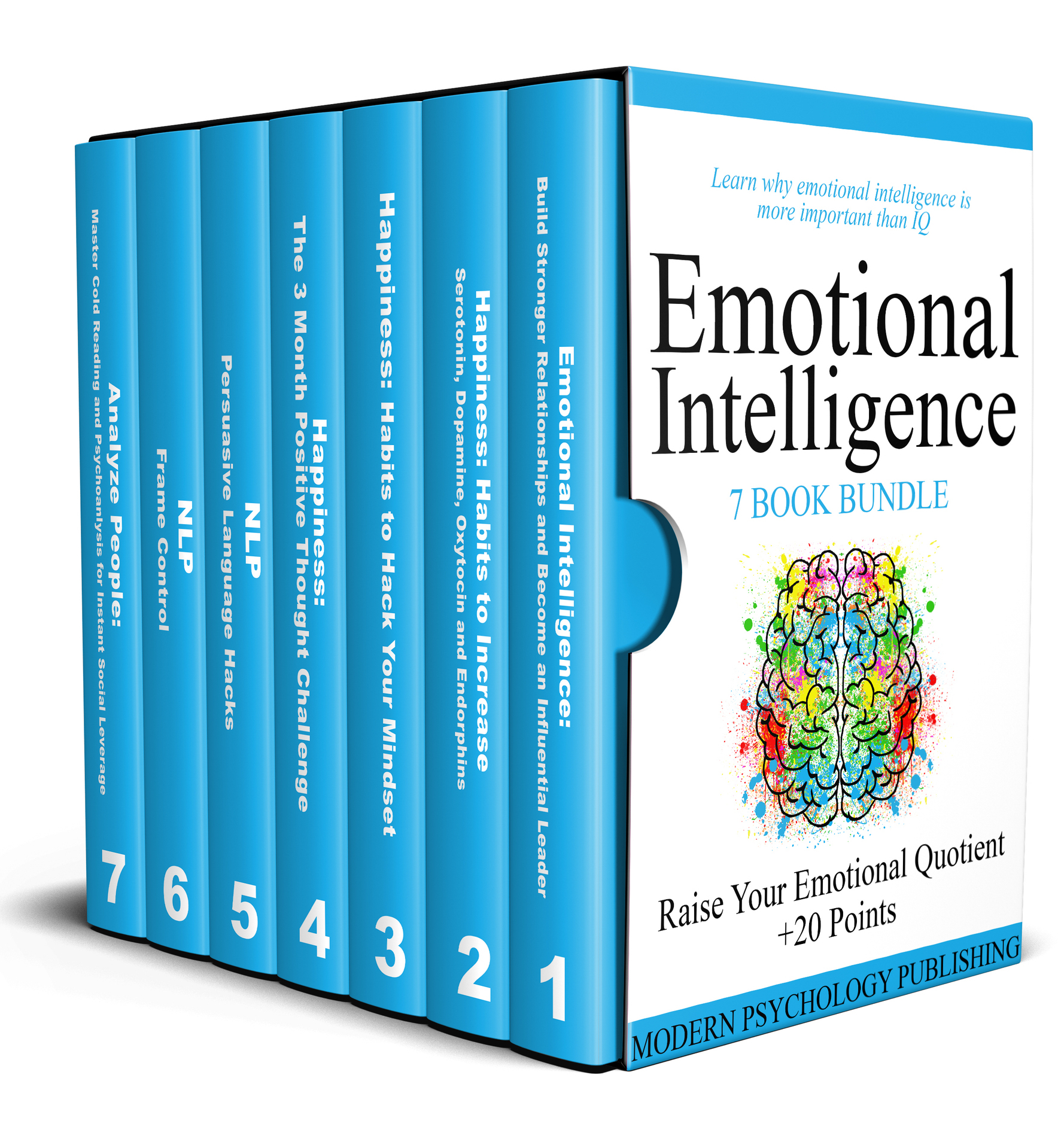 Emotional Intelligence Emotional Mastery Influence 7 Book Bundle - photo 1