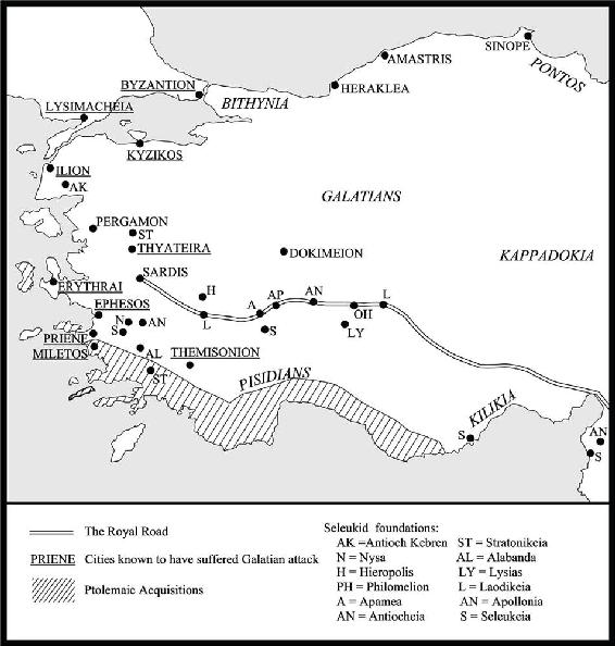 Map 3 Asia Minor c275 Table A The Seleukid Dynasty Table B The - photo 4