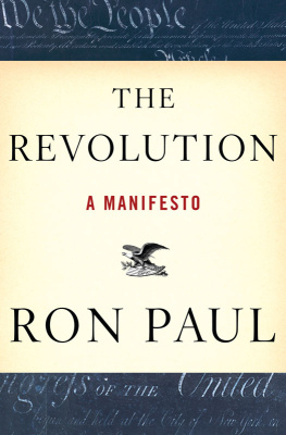 Ron Paul - Revolution: A Manifesto