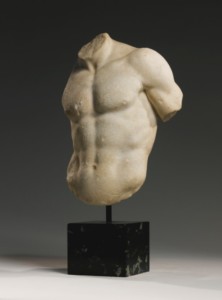 Marble Torso of a God or Athlete Roman Imperial circa 1st2nd Century AD - photo 1