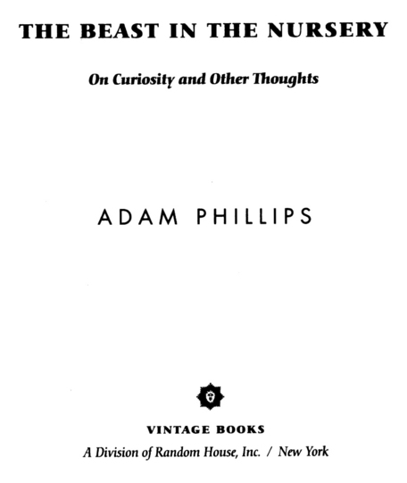 Copyright 1998 by Adam Phillips All rights reserved under International and - photo 2