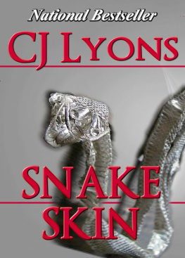 CJ Lyons Snake Skin