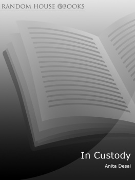 Anita Desai - In Custody