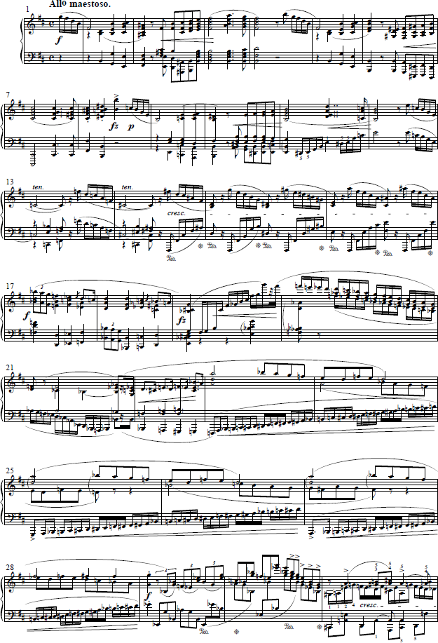 Example 01 Chopin Piano Sonata in B minor op 58 i mm 145 At this - photo 3