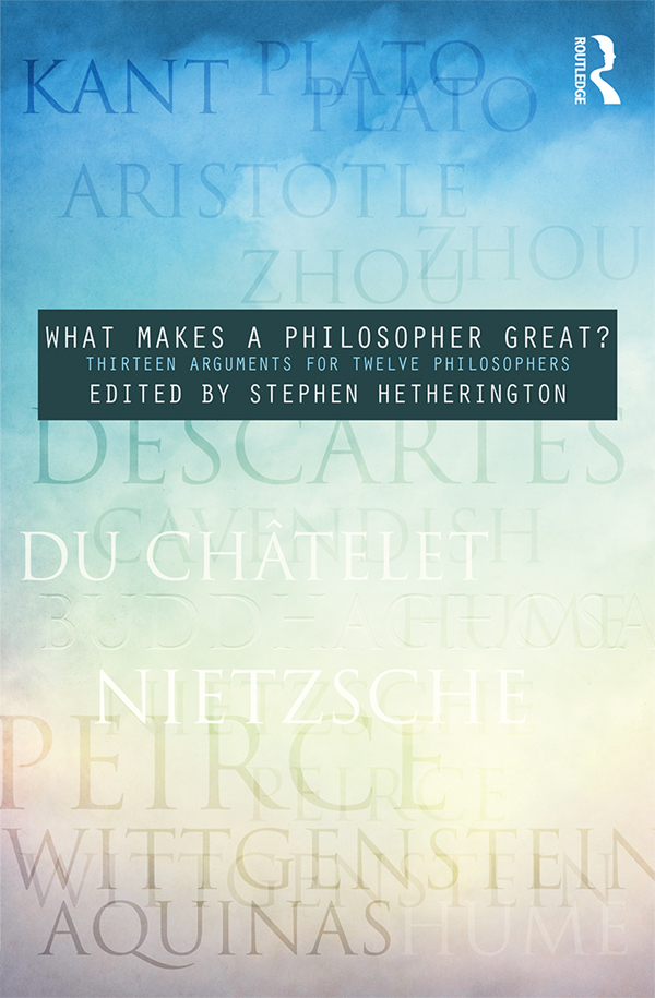 What is the difference between a merely good philosopher and a great one Lists - photo 1