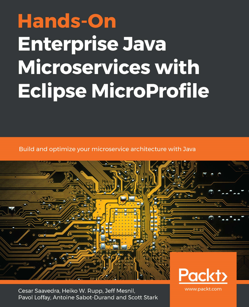 Hands-On Enterprise Java Microservices with Eclipse MicroProfile Build and - photo 1