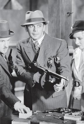 The two stars of the 1932 gangster film Scarface Paul Muni and the Thompson - photo 5