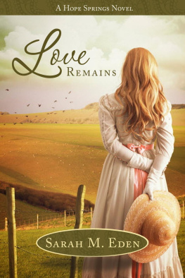 Sarah M. Eden Love Remains