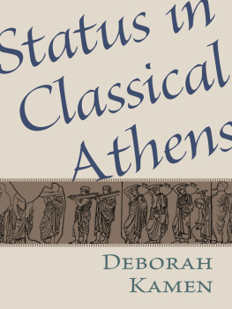 Deborah Kamen - Status in Classical Athens