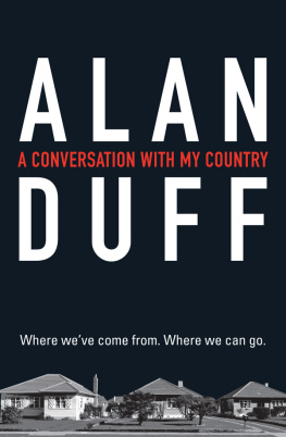 Alan Duff - A Conversation with my Country