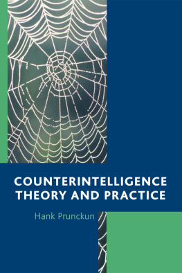 Prunckun - Counterintelligence theory and practice