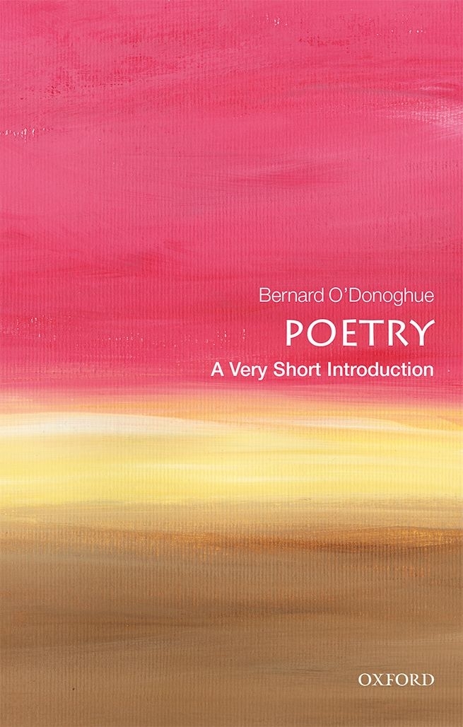 Poetry A Very Short Introduction VERY SHORT INTRODUCTIONS are for anyone - photo 1