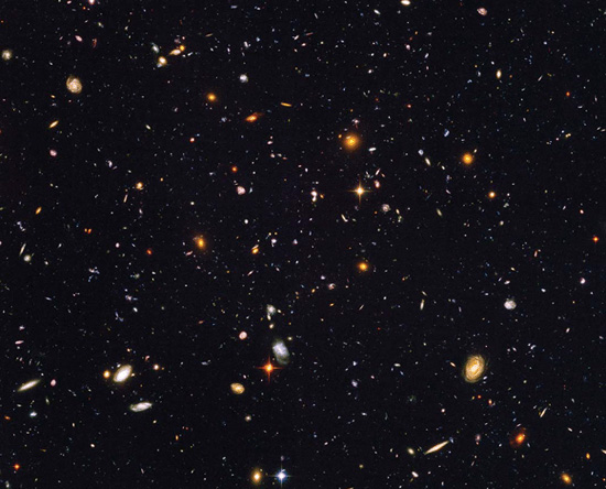 The deepest ever view of the universe pictured by the Hubble space telescope in - photo 1