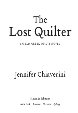 Jennifer Chiaverini The Lost Quilter