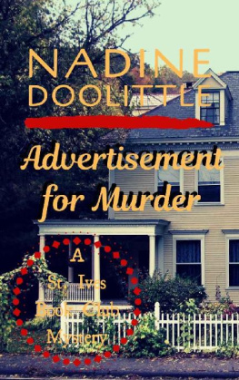 Nadine Doolittle [Doolittle Advertisement for Murder