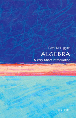 Peter M. Higgins - Algebra