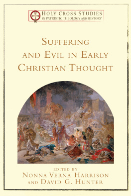 Harrison Nonna Verna - Suffering and evil in early Christian thought