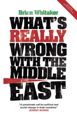 Whitaker - What’s really wrong with the Middle East