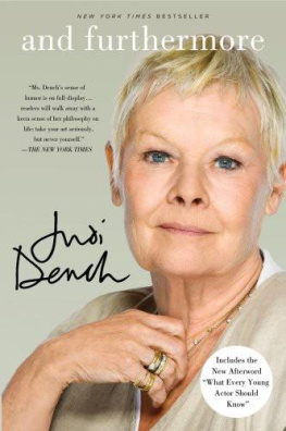 Judi Dench And Furthermore