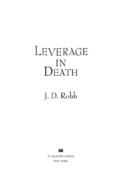 Leverage in Death - image 1