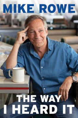 Mike Rowe - 15 Oct