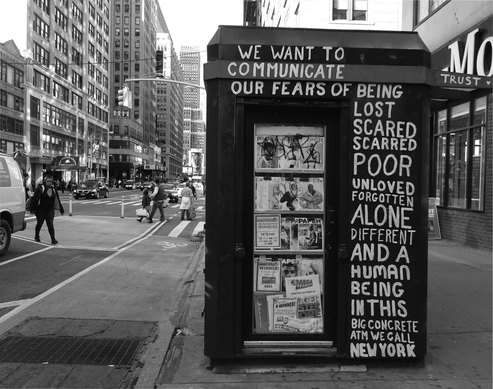 Newsstand on Seventh Avenue near Penn Station 2018 Photograph Jeremiah - photo 3