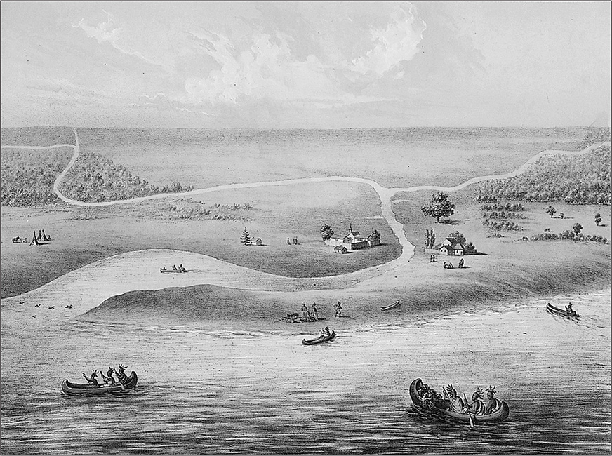 The City Opposite page top Chicago in 1820 little more than Fort Dearborn - photo 4