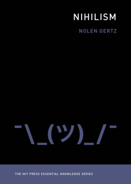 Nolen Gertz - Nihilism