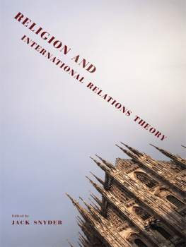 Jack Snyder - Religion and International Relations Theory