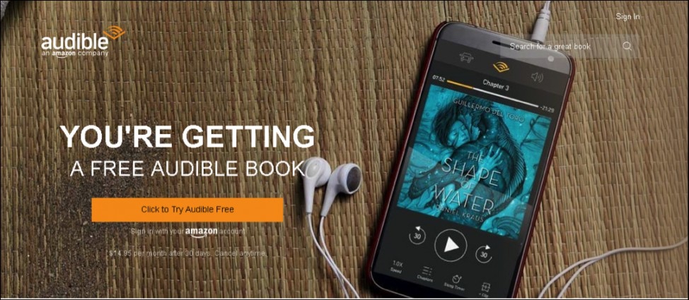 Audible Trial Benefits As an audible customer you will receive the below - photo 2