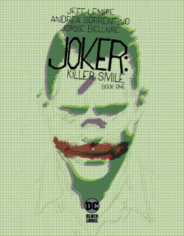 Jeff Lemire Joker: Killer Smile (2019-) #1