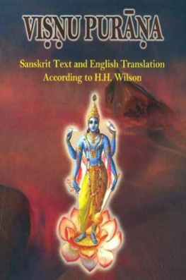 Horace Hayman Wilson - The Vishnu Purana (Complete 6 Books Set)