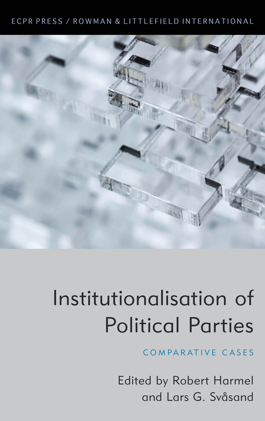 Institutionalisation of Political Parties ECPR Press ECPR Press is an imprint - photo 1