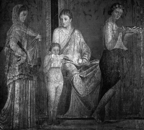 Fresco in the Villa dei Misteri Pompeii before 79 CE WHO WERE THEY The - photo 6