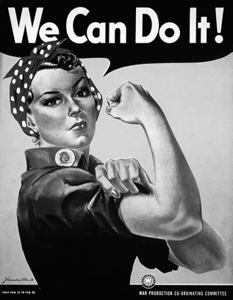 J Howard Millers We Can Do It poster from 1943 WHAT WAS WORLD WAR II - photo 6