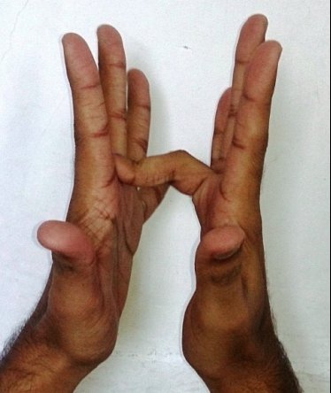 Method This Mudra has to be performed in a seated position - photo 2