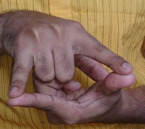 Method This Mudra is to be performed in a seated position Be seated - photo 5