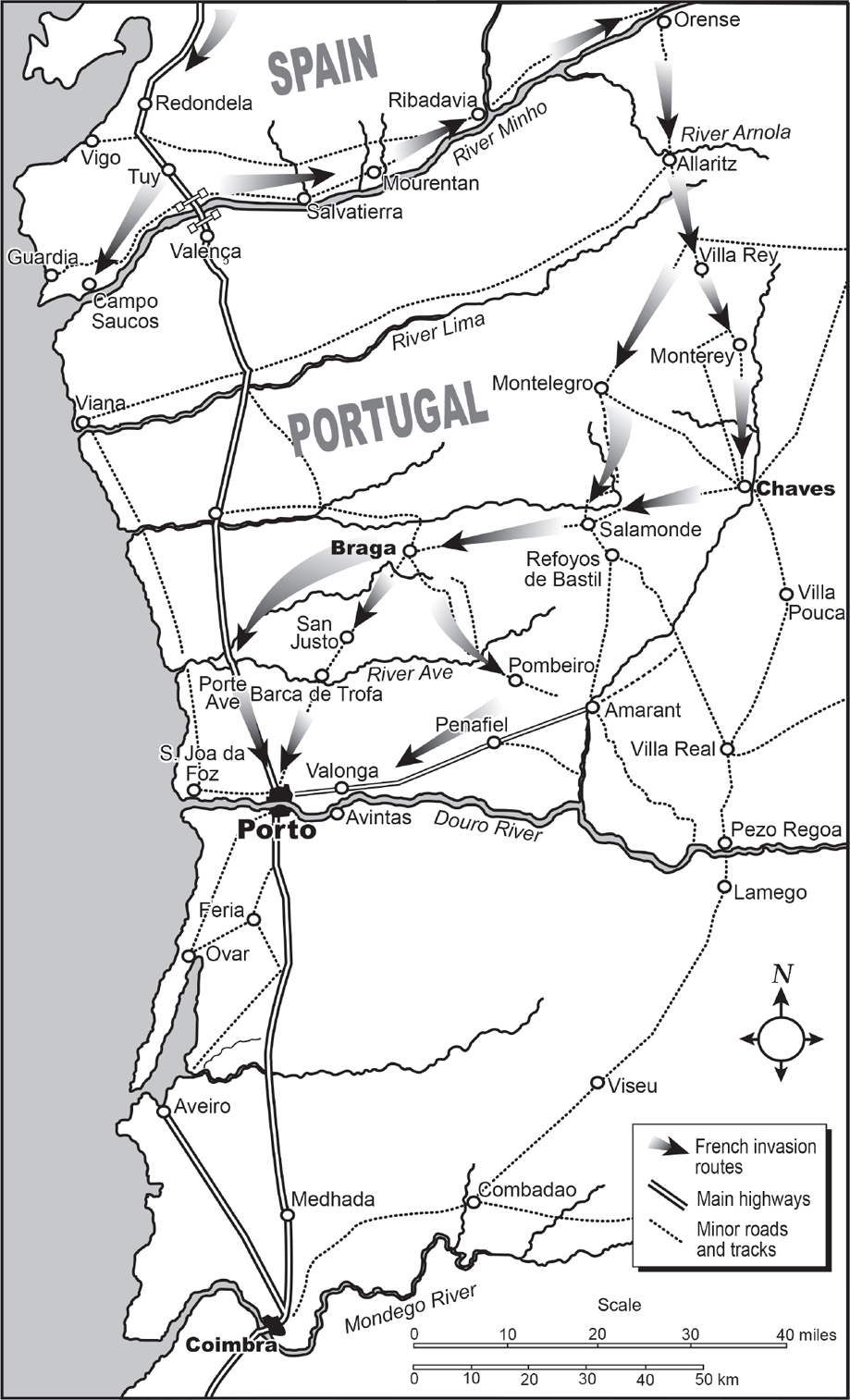 Second Invasion of Portugal FebruaryMarch 1809 The Allied March North - photo 2